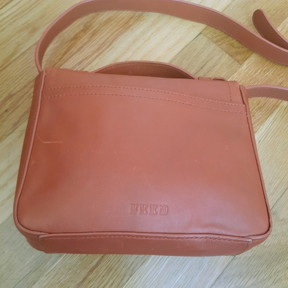Blair Eadie For Feed Collection Crossbody Bag  OS Color Brick Blair Eadie - Picture 4 of 5